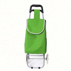 Carrito de Compras Plegable Reutilizable Ecológico de Buena Calidad, Bolsa de Transporte para Verduras - Product Image 1
