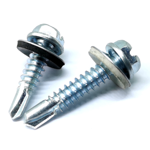 Vis autoperceuses à tête hexagonale galvanisées pour toiture métallique 5,5x20 mm - Product Image 2