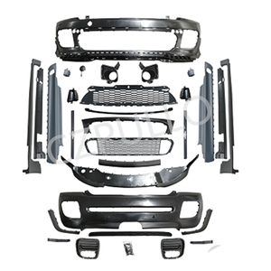 Kit Carrozzeria Completo Paraurti con Minigonne Laterali per BMW <span class=keywords><strong>MINI</strong></span> R56 R55 R57 <span class=keywords><strong>R58</strong></span> R59 Conversione a Stile R56 JCW Anni 2007-2013 - Product Image 1