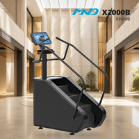 Appareil de cardio-training pour studio de fitness, modèle MND X2000B, avec écran tactile standard européen, pour entraînement escalade, structure stable