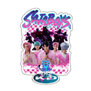 Figura Acrílica de <span class=keywords><strong>Anime</strong></span> de 15 cm de K-pop Demon Hunters, Adorno de Escritorio, Modelo Acrílico de <span class=keywords><strong>Anime</strong></span> de K-pop Demon Hunters - Product Image 3