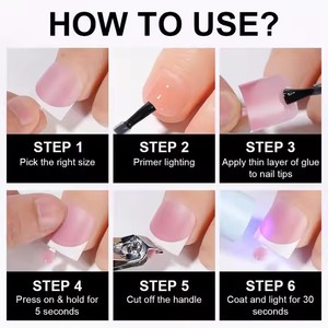 Aillsa 150 Uds Ombre Press on Foot Nail <span class=keywords><strong>Tips</strong></span> Toenails Short Square Pink hecho a mano <span class=keywords><strong>Soft</strong></span> <span class=keywords><strong>Gel</strong></span> Gradient Press on Toe Nails French <span class=keywords><strong>Tips</strong></span> - Product Image 6