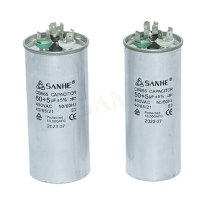 Condensateur de climatiseur CBB60 40 50uF, condensateur de démarrage du moteur AC pour <span class=keywords><strong>compresseur</strong></span> et moteur de ventilateur - Product Image 3