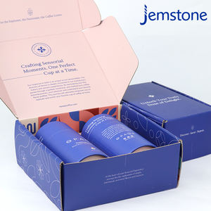 Manufacturer <b>Supply</b> Custom Size Logo Gift Packaging Boxes Printed Cardboard Cylinder Tea And Coffee Set Tube Packaging Box - Product Image 2