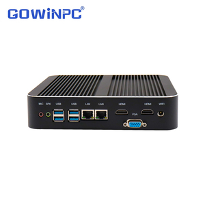 Mini PC Industrial sin Ventilador Intel de 12.ª Generación con LAN Gigabit Dual, 64 GB DDR4 y Doble M.2 NVMe para Aplicaciones de Cajeros Automáticos y Kioscos - Product Image 1