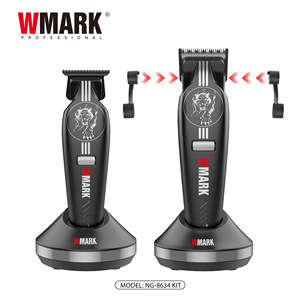 Cortadora de Pelo WMARK NG-8634SET, Inalámbrica, de Velocidad Variable, 8000 RPM, de Alta Velocidad, Recargable, con Cuchilla <span class=keywords><strong>DLC</strong></span> - Product Image 1