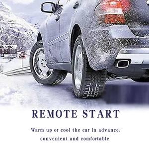 Großhandel Ferns tart Zündung Keyless Entry Alarme Taste Starters ystem Auto Sicherheit Alarmsystem App Control Vibration - Product Image 6