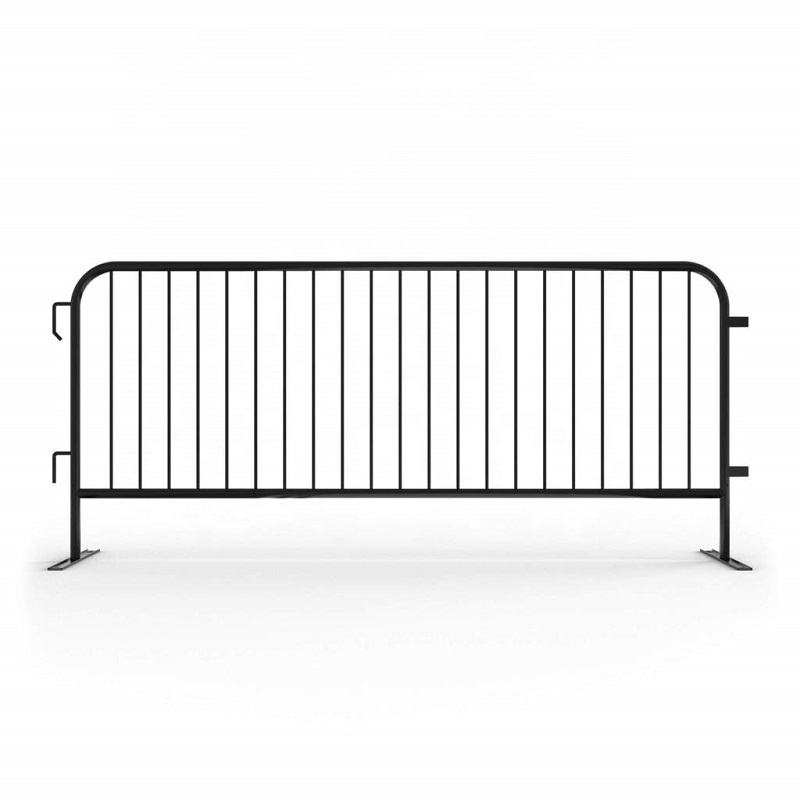 8,5 футов, портативные, недорогие, сверхпрочные, металлические, блокирующие стальные барьеры для контроля толпы для концертных мероприятий