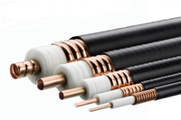 Pince de raccordement 1/2 pouce, pince à câble 1/2/3 voies avec support à clipser pour câble coaxial de 1/2 pouce pour tour de téléphonie mobile