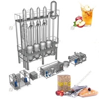 Fabrieksgecustomizeerde hoogwaardige automatische apparatuur voor de verwerking van appels, 1~25 ton per uur
