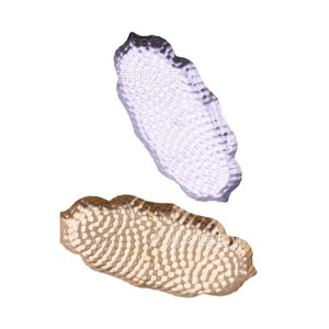 Bandeja de Servir Metálica Estilo Retro Shiny-Jh con Patrón de Hielo Agrietado para Frutas, Postres y Bocadillos, 12 cm - Product Image 5