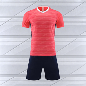 Ensemble de football personnalisé, maillot à manches courtes à séchage rapide, spécifique au match, logo personnalisable, vêtements d'entraînement de football - Product Image 3