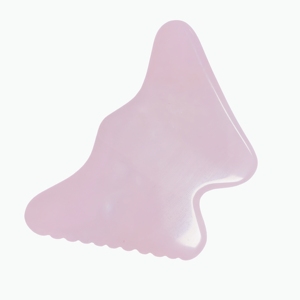 แผ่นขูดหยกโรสควอตซ์รูปทรงไม่สม่ำเสมอ อุปกรณ์นวด อุปกรณ์สปาหยก - Product Image 3