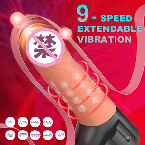 XY Brand Pistol Dildo Female Masturbator Silicone Telescopic Rotating Beads <b>Vibrator</b> Charging Waterproof Eco-Friendly Portable - Product Image 3