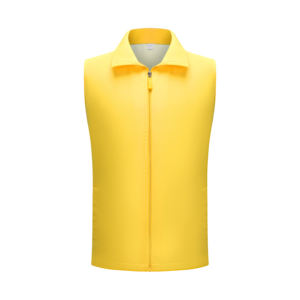 2022 New <b>Cardigan</b> <b>Sleeveless</b> Top Volunteer Advertising Logo Custom Composite Single-Layer Vest - Product Image 4