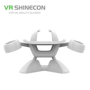 VR SHINECON tout-en-un 3D VR accessoires pour <span class=keywords><strong>Quest2</strong></span> pas facile à tomber Premium ABS VR Stand - Product Image 5