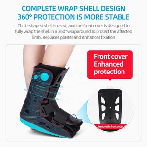 Sepatu Bot Medis Tiup untuk Kaki Patah, Sepatu Bot Retak Air Cam Walker, Sepatu Bot Ortopedi untuk Pergelangan Kaki Terkilir - Product Image 4