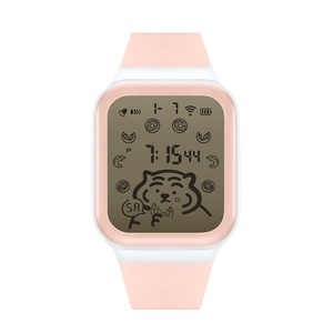 Reloj Digital Deportivo de Silicona para Niños, Diseño Cuadrado de Dibujos Animados, con LED y Resistente al Agua, Venta al Por Mayor OEM - Product Image 6