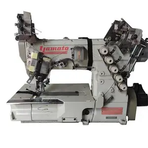 Used Yamato 2300M double-needle straight drive flat seaming machine sewing machine