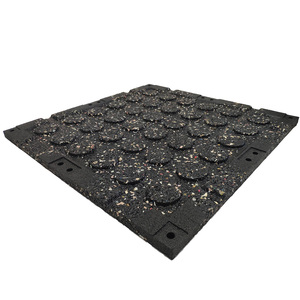 Dalles de caoutchouc emboîtables pour terrains de sport, 500x500mm, 20mm d'épaisseur, certifiées EN1177, revêtement de sol extérieur amortissant les chocs, vente en gros - Product Image 5