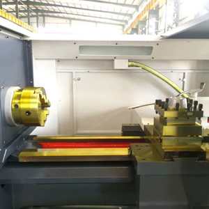 Tour CNC horizontal à banc plat robuste CK6180 avec système de commande GSK, broche simple pour le tournage et la filetage des métaux - Product Image 5