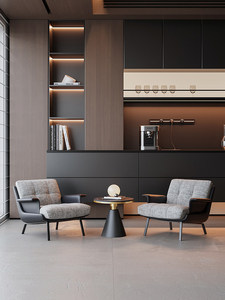 Combinaison table et chaises de négociation professionnelle en PU, amovible, lavable, personnalisable pour bureau, hôtel, hall, <span class=keywords><strong>club</strong></span>, réception VIP - Product Image 5