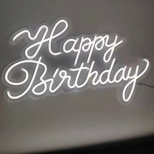 Custom <b>LED</b> Neon Sign Acrylic Advertising Decoration with Multi Colors AC Powered 1 Year Warranty IP65 Waterproof for Parties - Product Image 3