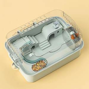 Vente chaude Protection de l'environnement Matériau acrylique Grande cage à <span class=keywords><strong>hamster</strong></span> transparente de luxe - Product Image 1