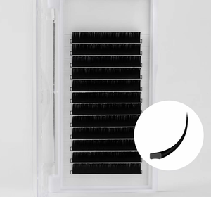 Plateau d'extensions de cils en cachemire individuels en gros, extensions de cils russes méga classiques noires mates, fournitures pour extensions de cils volume - Product Image 6