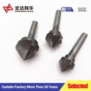 ดอกสว่านเจาะรูทรงกระบอก 90 องศา 3 คมตัด สำหรับงานลบคมโลหะ - Product Image 5