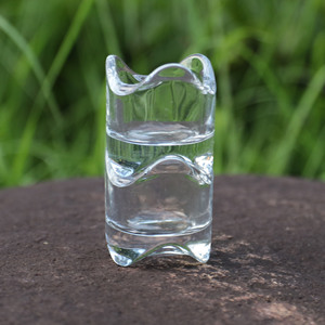 <span class=keywords><strong>Portacandele</strong></span> in Vetro Trasparente Irregolare Economico all'Ingrosso, Ornamenti Romantici per Candele Profumate - Product Image 5