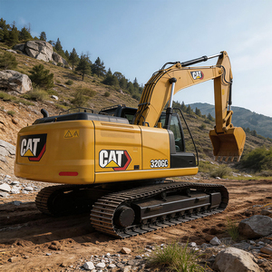 Excavadora de cadenas Caterpillar CAT320GC usada, en estado original, pocas horas de trabajo, rentable, con abundantes repuestos. - Product Image 6