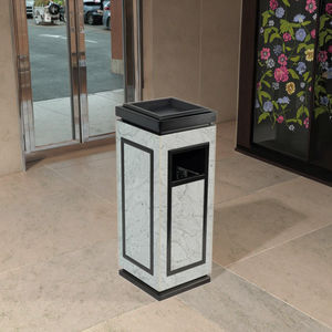 <span class=keywords><strong>Cubo</strong></span> de <span class=keywords><strong>basura</strong></span> de lujo para Hotel de alta calidad, venta al por mayor, Cenicero de mármol <span class=keywords><strong>Vertical</strong></span> de acero inoxidable, <span class=keywords><strong>cubo</strong></span> de <span class=keywords><strong>basura</strong></span> para pasillos, pasillos - Product Image 6