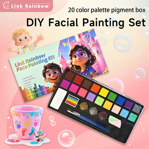 <span class=keywords><strong>Kit</strong></span> de fournitures de peinture temporaire pour enfants pour tous les âges pour les fêtes d'Halloween, de Noël et du Nouvel An - Product Image 3