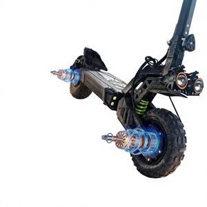 Trottinette électrique adulte Meicang Spot haute puissance, double moteur, pliable, en aluminium, charge maximale 150 kg, moteur haute puissance 3000 W, système à double entraînement - Product Image 2