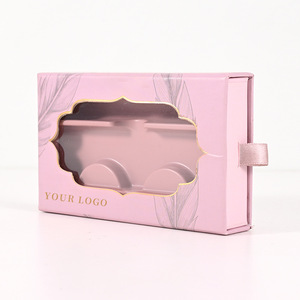 Sang Trọng Lá Vàng Biểu Tượng Tùy Chỉnh Màu Hồng Bao Bì Mỹ Phẩm Hộp Skincare Phù Hợp Với Các Tông Hộp Quà Tặng Bao Bì - Product Image 2