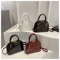 BESTELLA OEM ODM Factory Wholesale PU Shell Handbag Women  Tote Bag Trendy Top Handle Crossbody Shoulder Bag Customized