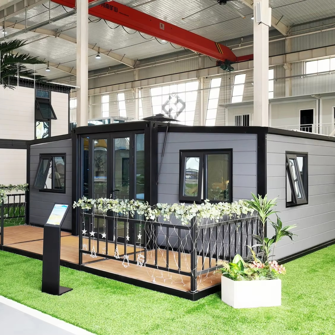 Expandable Container Housing Solutions 20 30 40ft Durable Steel Large Space Easy Install Low Cost Labor Saving for Residence