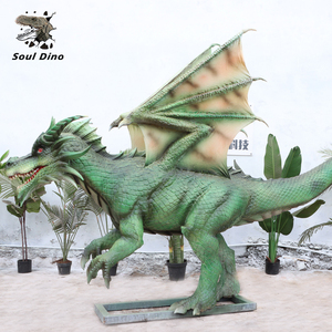 มังกรหุ่นยนต์ตะวันตกขายโดยตรงจากโรงงานในประเทศจีนด้วยไดโนเสาร์คำรามสมจริง - Product Image 5