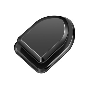 Mini Car Hook Adhesive Black 1 Piece <b>ABS</b> Material Portable Hook For Vehicle Use - Product Image 2