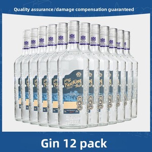 <span class=keywords><strong>Gin</strong></span> Sec Premium 2 Fois Filtré Saveur Botanique Riche Spiritueux Distillé de Qualité Boissons Toniques Genévrier Marque FASTKING 40% ABV - Product Image 1