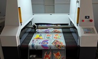 Máquina de Corte Láser DTF de 90*70cm con Cámara CCD para Impresión por Transferencia de Calor en Película PET y Producción de Ropa Personalizada