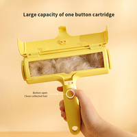 Épilateur en plastique durable pour animaux de compagnie Brosse pour tapis de canapé Fournitures d'épilation collantes efficaces pour chiens