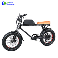 Vélo de montagne électrique à suspension avant, E-MTB, moteur arrière 48V 500W, cadre en alliage d'aluminium, 21 vitesses, électronique, 26 pouces, adulte