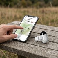 Bague électronique ultra-légère pour pigeon avec traceur GPS, boîtier IP67 et autonomie de 30 jours pour les colombiers de course