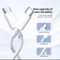 Produit Gagnant 2025 – Accessoires pour Téléphones Portables : Câble de Données USB-C vers USB-C, Chargeur Rapide, Câble de Charge Rapide USB