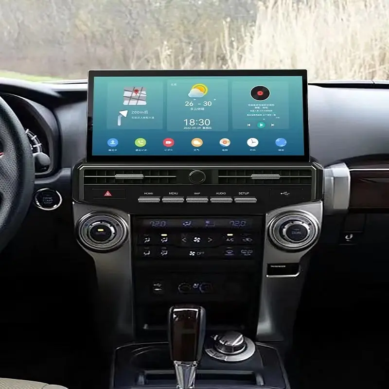 13,1 pulgadas 4 + 32G Android Car GPS Navigation Auto Radio Head Unit Multimedia Stereo para 4 Runner