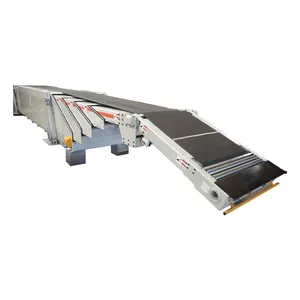 Customized Stretchable Easy Load Unload Telescopic Belt Conveyor With Independent Up Down At Front