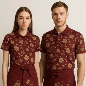 Camisetas Polo de Manga Corta de Alta Calidad para Graduación, Uso Escolar, Uniformes 100% Poliéster, Camisetas Promocionales para Hoteles - Product Image 3