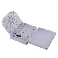 Boîtier terminal fibre optique 4 ports SC en plastique blanc pour système de communication optique, utilisation en centre de données, garantie 2 ans, FTTH